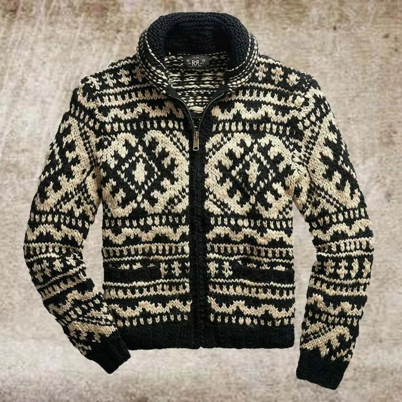 Drune | Warmer und bequemer VINTAGE Strickpullover für Männer