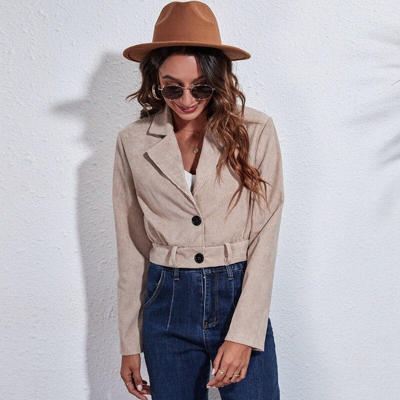 Drune | Crop Zwischenjacke für Damen