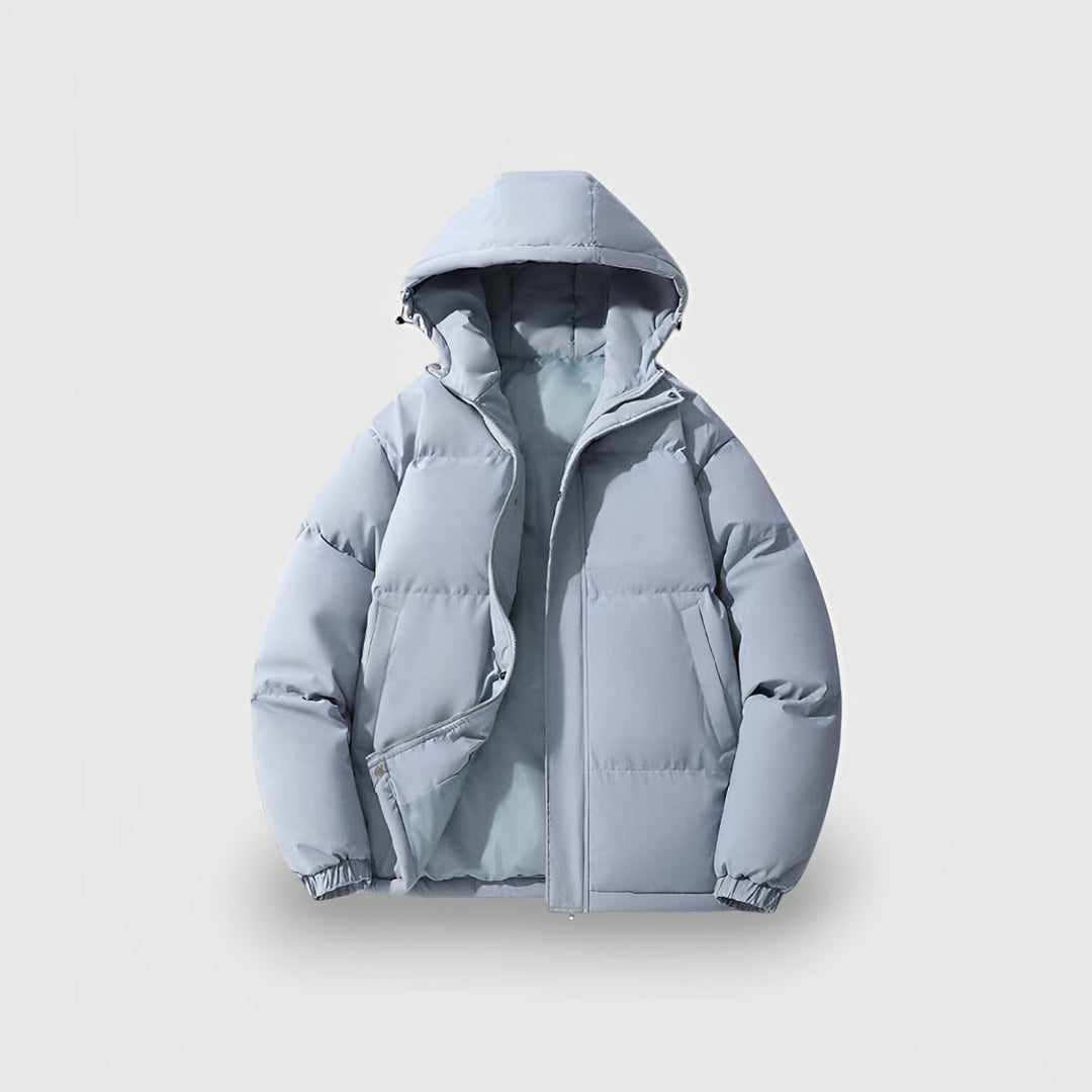 Drune | Kapuze Pufferjacke Parka mit Steppisolierung