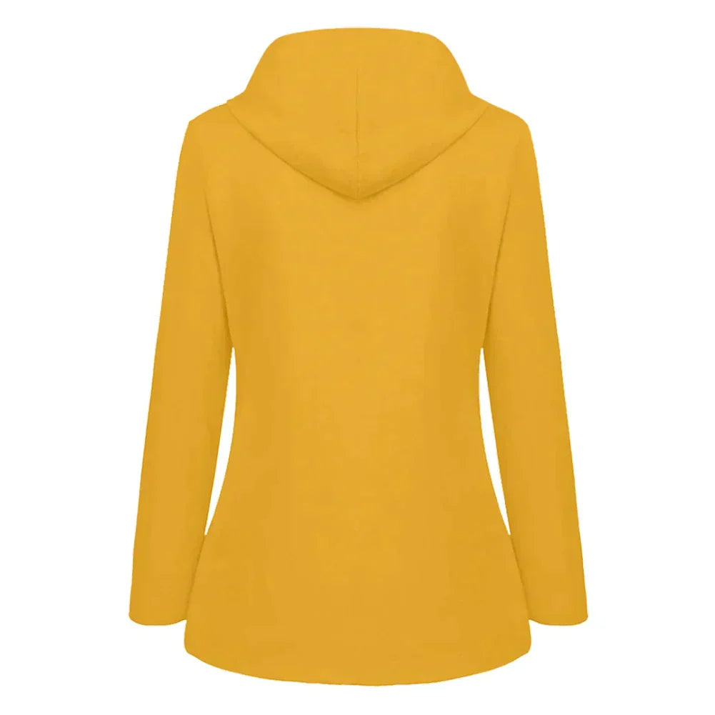 Drune | Damen A-Linie Langarm Pullover Hoodie