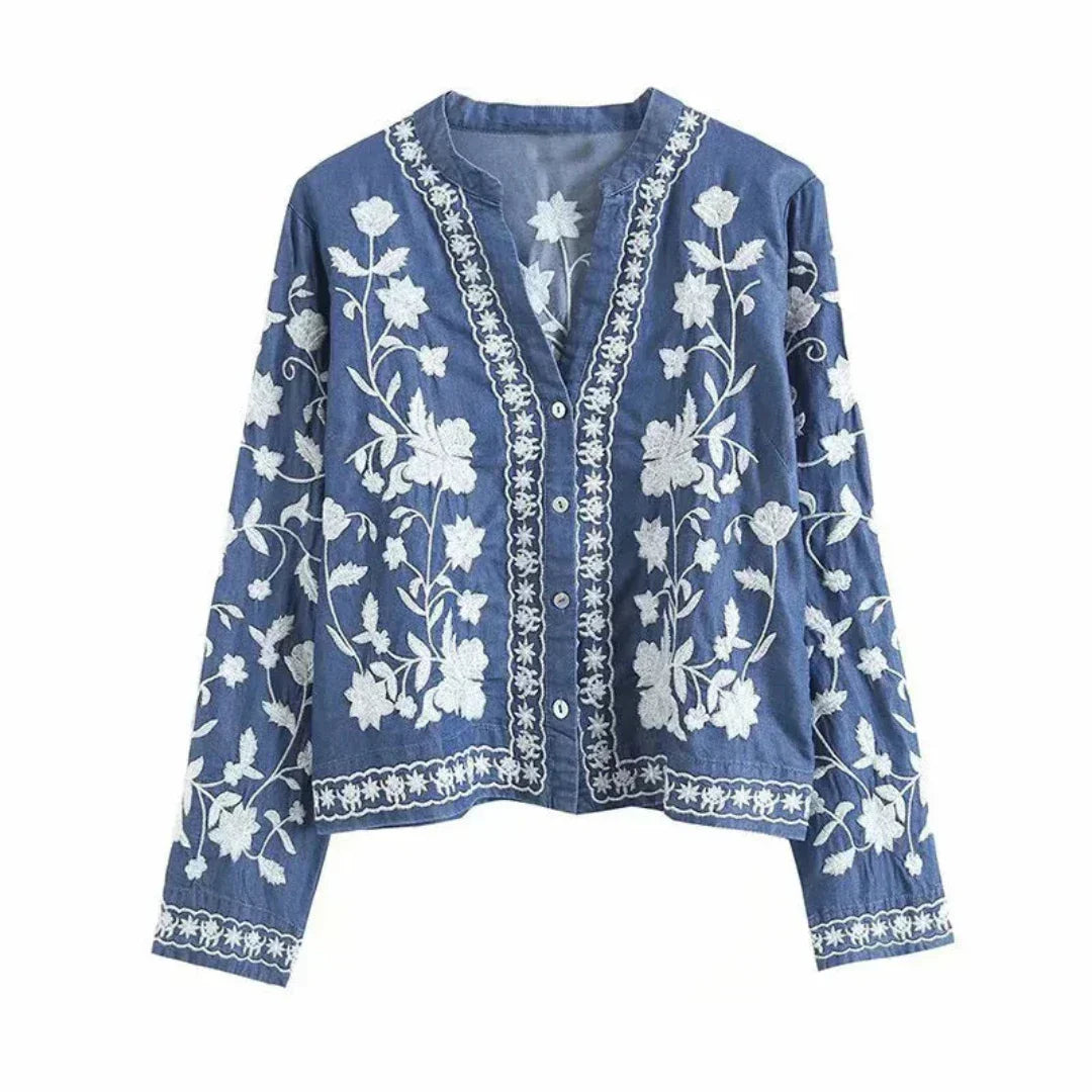 Drune | Kurze Jacke mit Knöpfen für Frauen