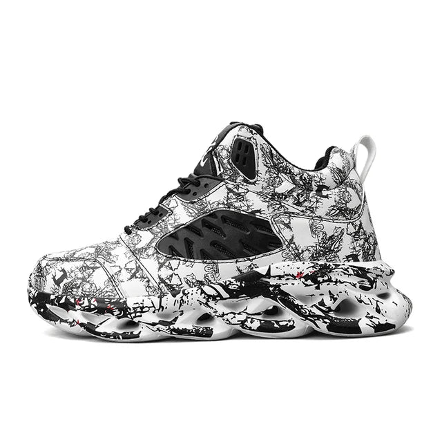 Drune | Sneaker mit grafischem Druck und High-Tech-Ausstattung