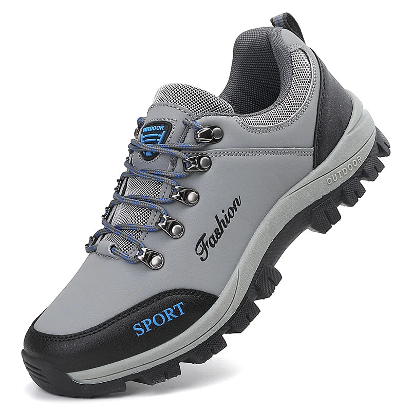 Drune | Outdoor Herren Wanderschuhe - Wasserdicht Atmungsaktiv Grip