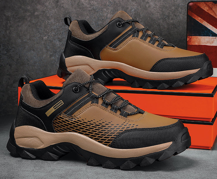 Drune | Wanderschuhe für Herren - Flexibles Atmungsaktives Passform Knöchelhoch