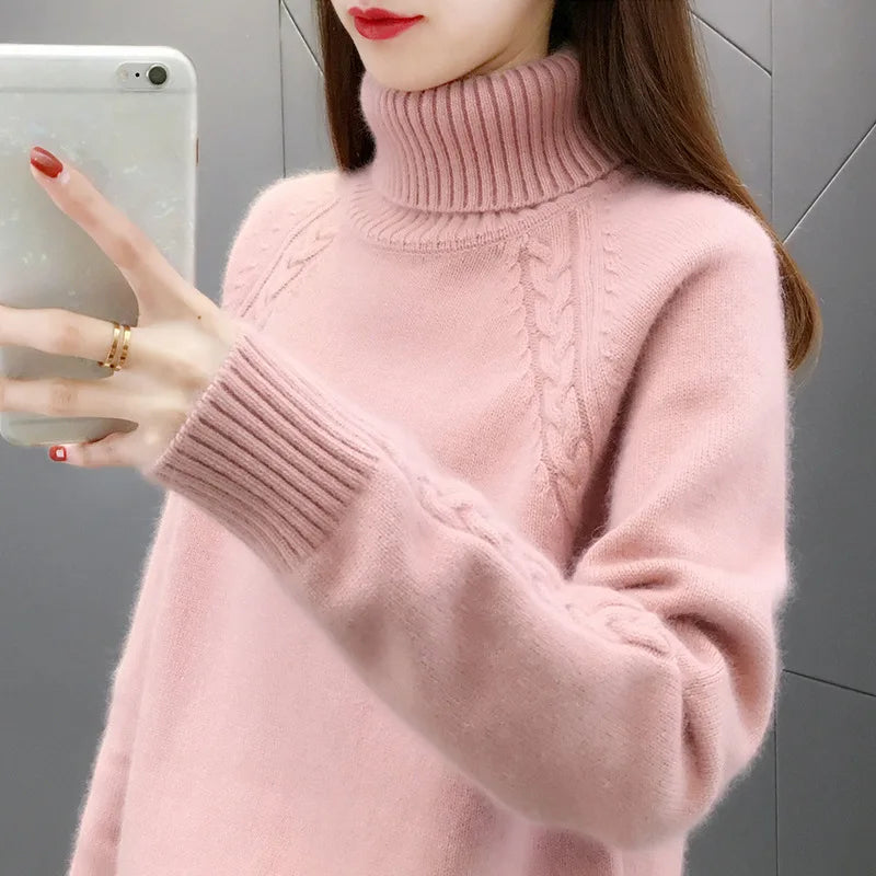 Drune | Klassischer Rollkragenpullover Wollmischung Warm und Stilvoll