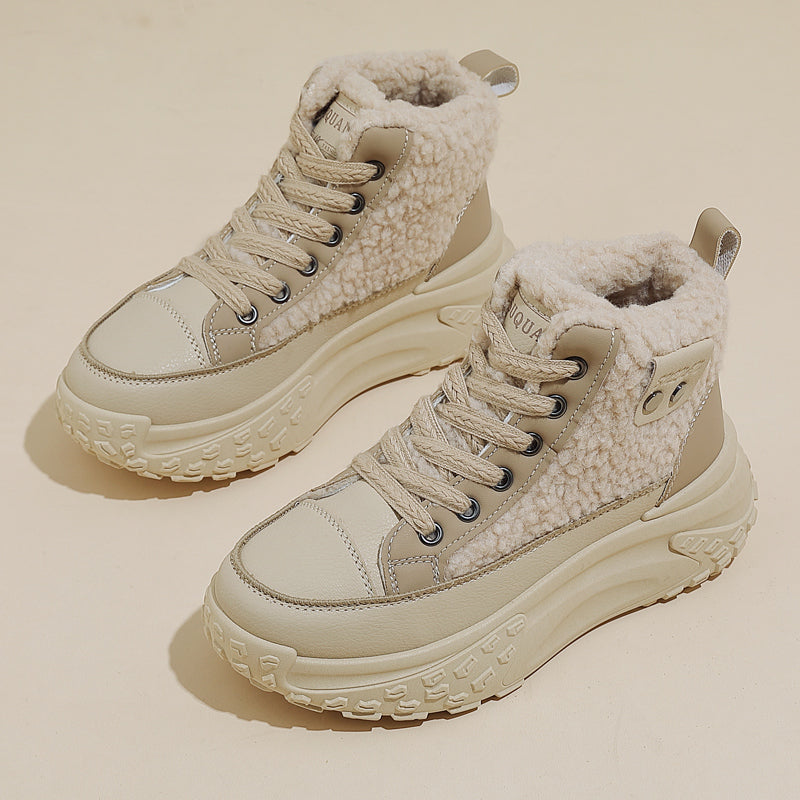 Drune – Wasserdichte Plüsch-Stiefeletten
