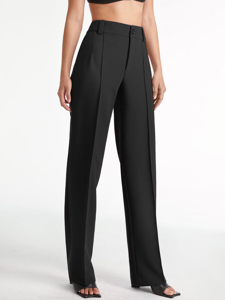 Drune | Hochwaisted Stoffhose Damen