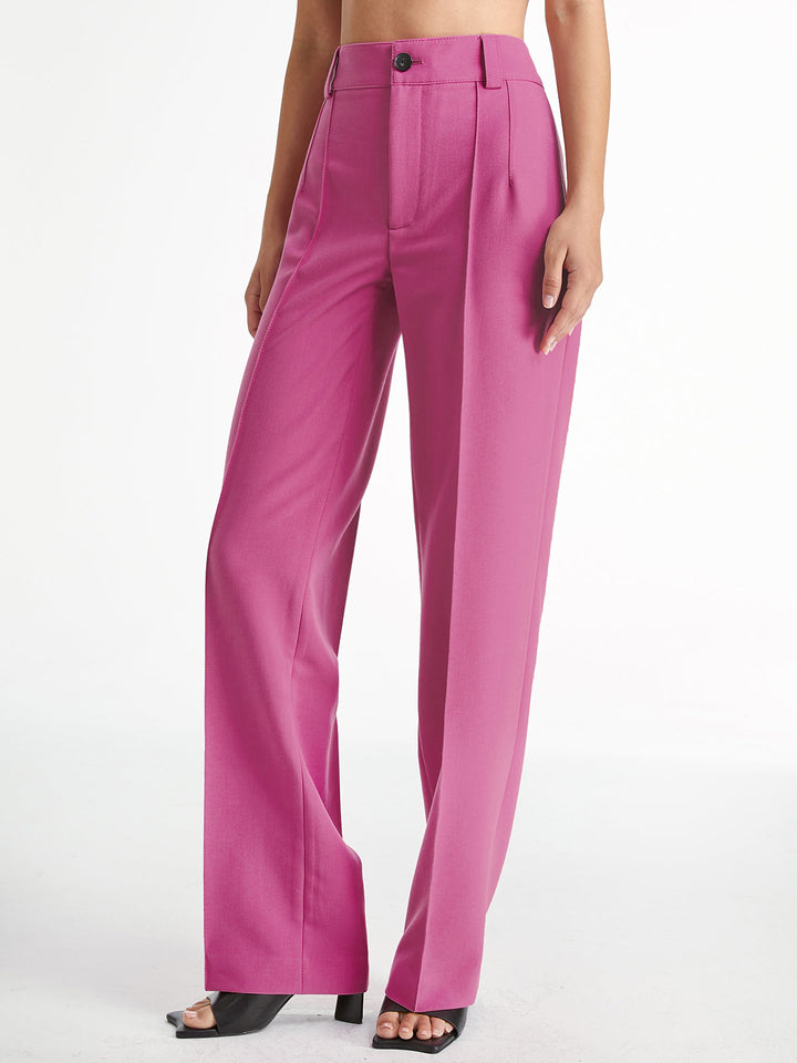 Drune | Hochwaisted Stoffhose Damen