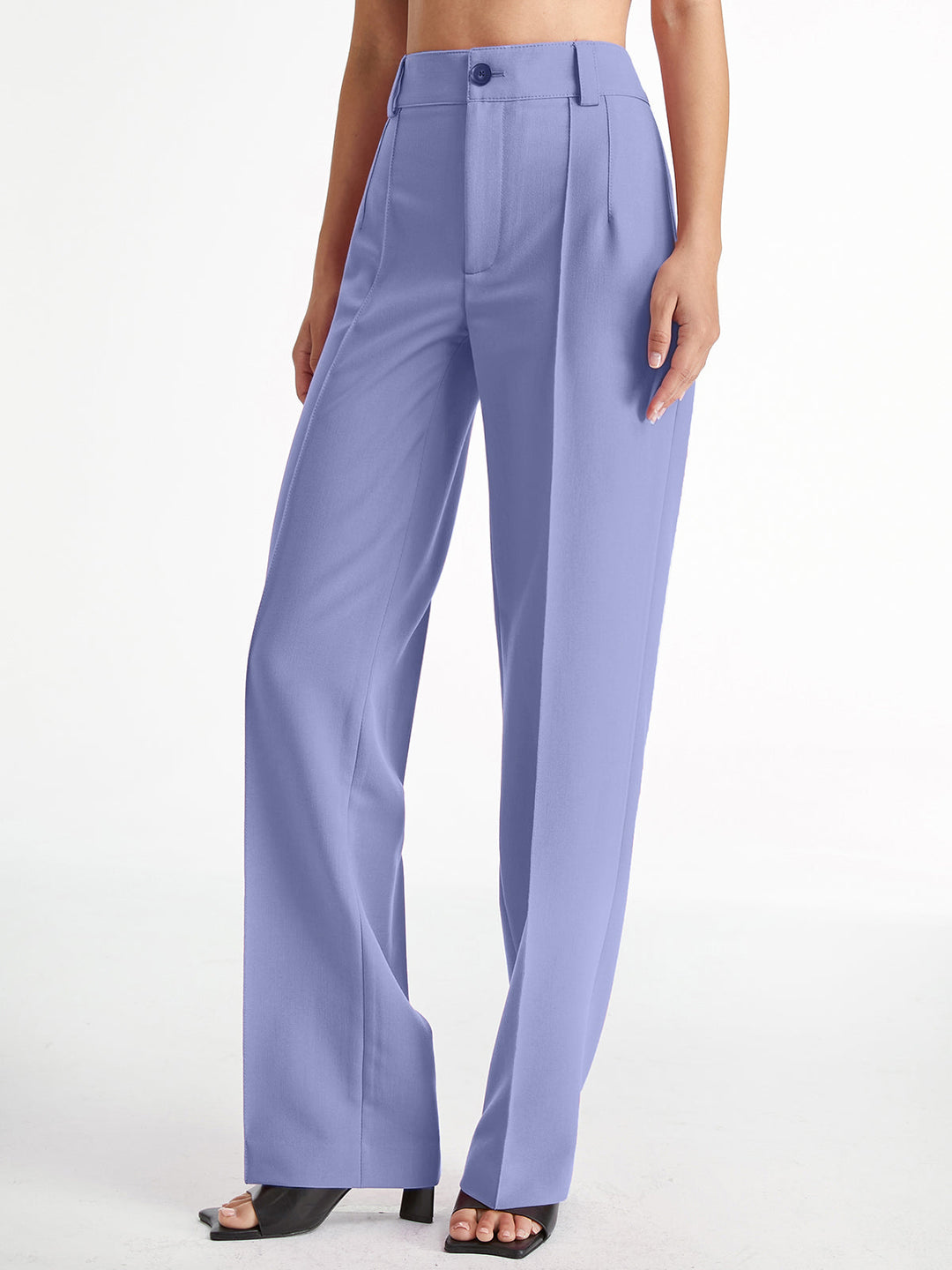 Drune | Hochwaisted Stoffhose Damen