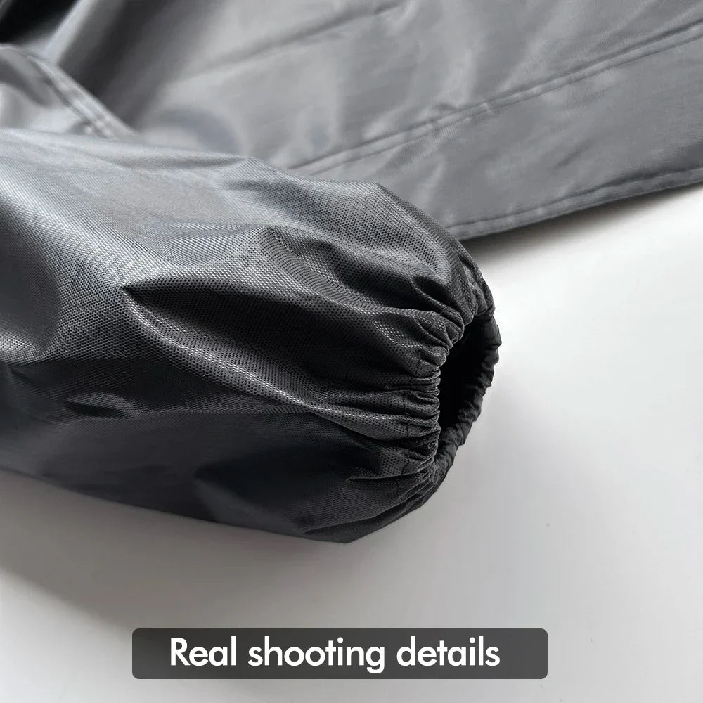 Drune | Schwarze Regenjacke für Erwachsene - Wasserdicht & atmungsaktiv für den Outdoor-Einsatz
