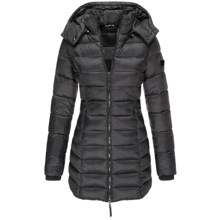 Drune | Kapuze Isolierte Winterjacke mit Reißverschluss