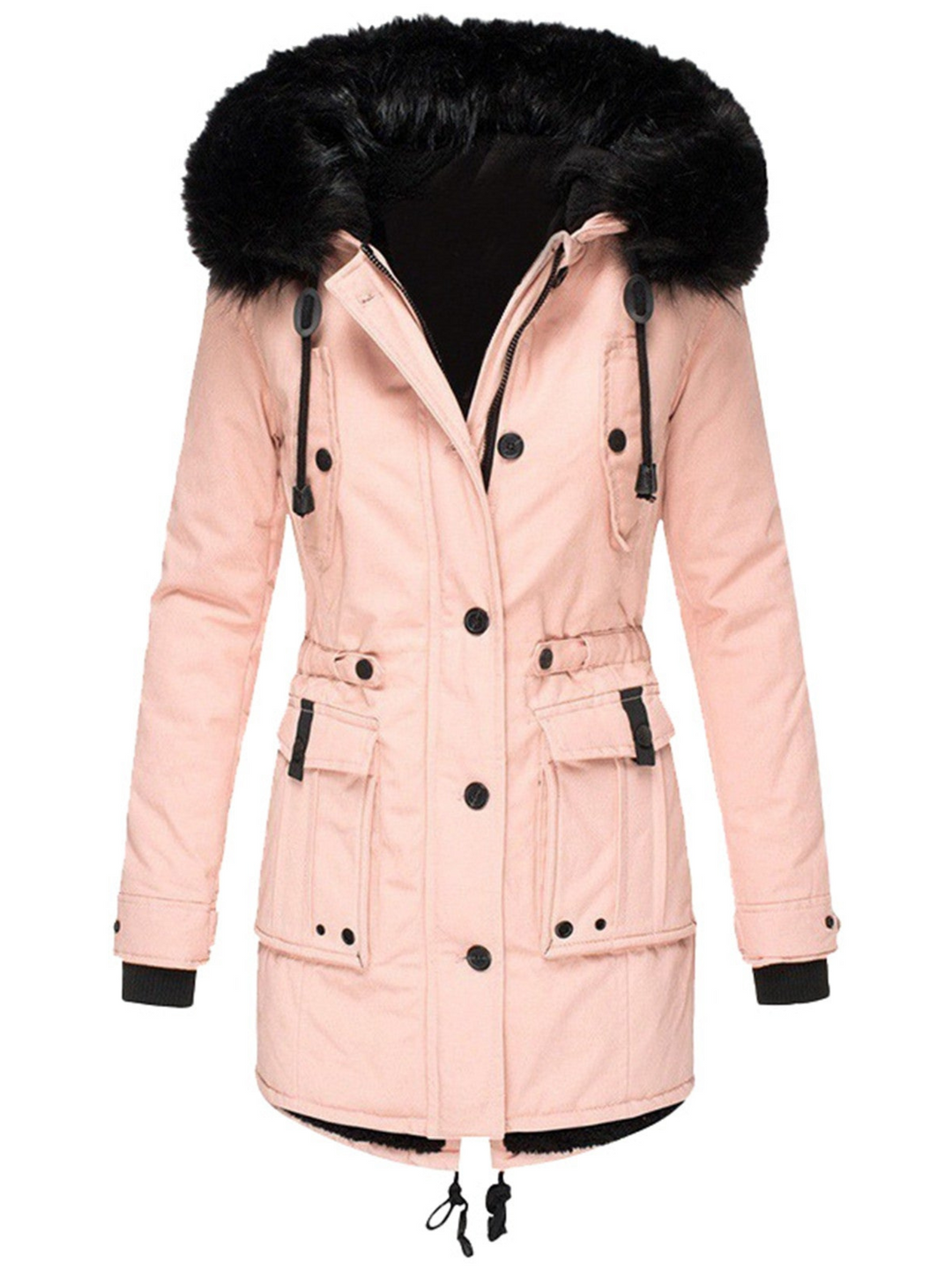 Drune | Kapuzenparka Jacke für Frauen - Winter