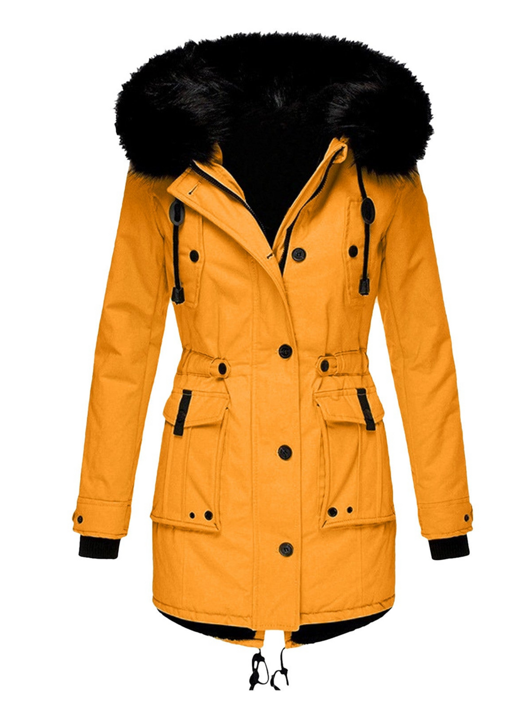 Drune | Kapuzenparka Jacke für Frauen - Winter