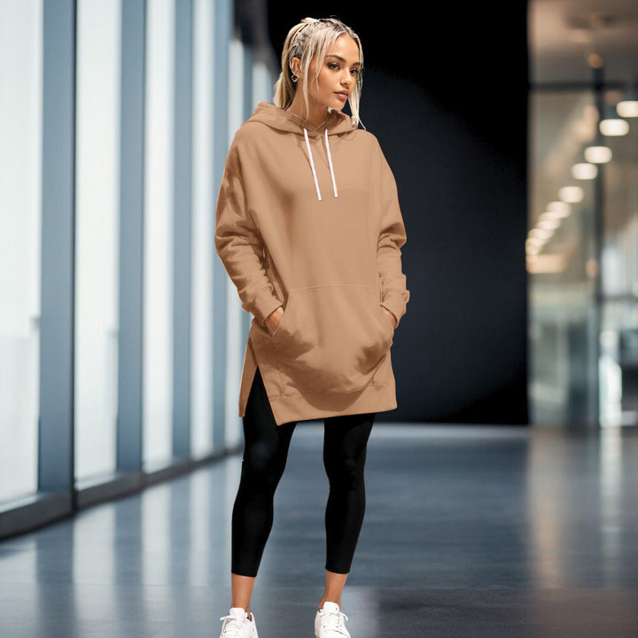Drune | Elegantes Oversized-Kleid mit Kapuze