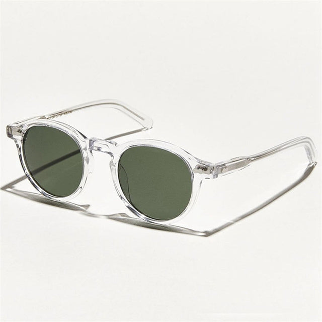 Drune | Runde Sonnenbrille Für Herren Weinlese & Stylisch