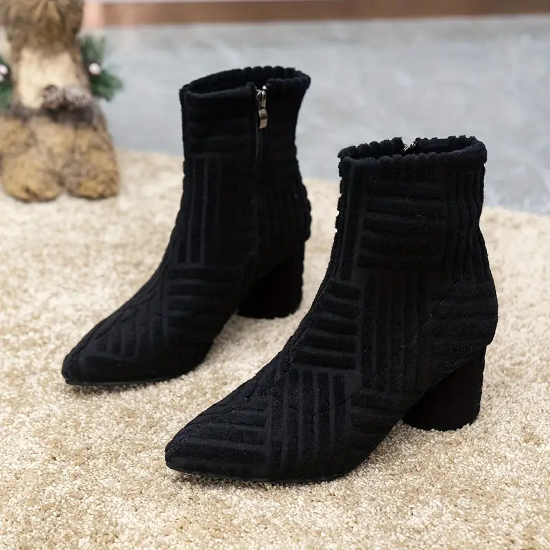 Drune | Elegante Blockabsatzstiefel