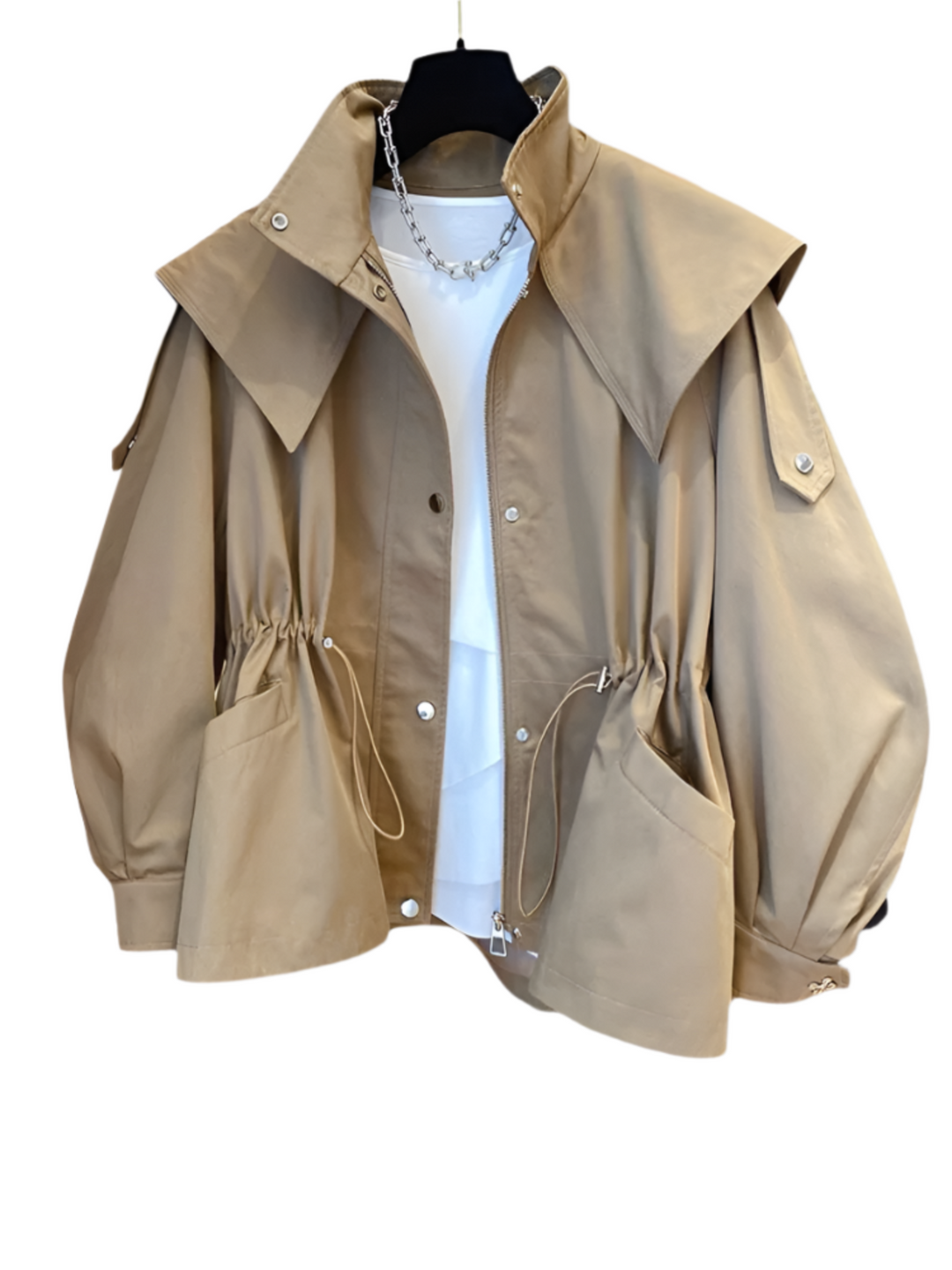 Drune Leichte Kapuzenjacke | Ideal Für Outdoor-Aktivitäten Für Damen