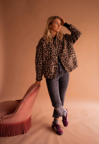 Drune | Leopard-Print Jack