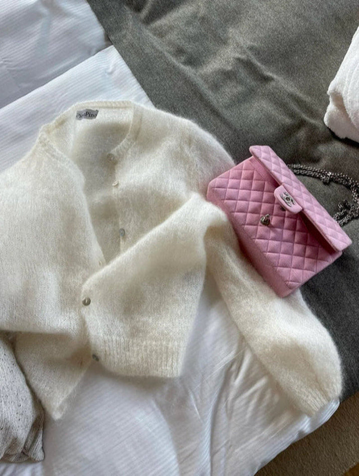 Drune | Mohair Strickjacke