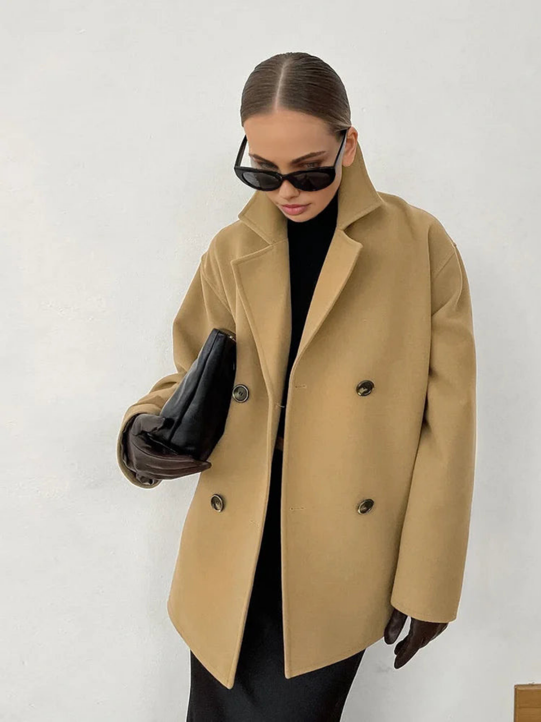 Drune | Warmer Taupe Jacke