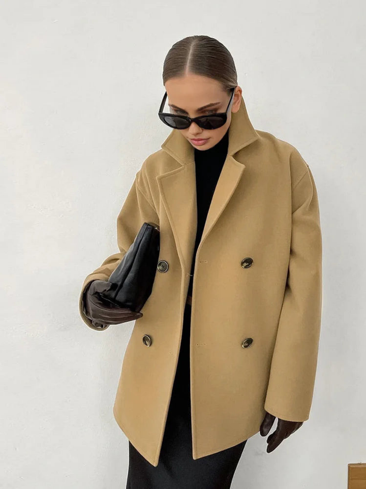 Drune | Warmer Taupe Jacke