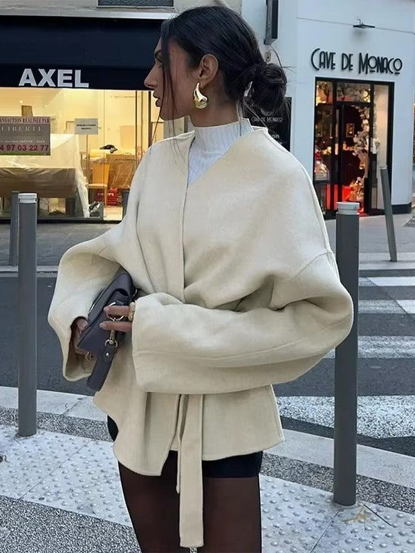 Drune | Schnürjacke mit Gürtel