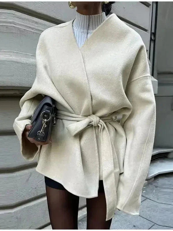 Drune | Schnürjacke mit Gürtel