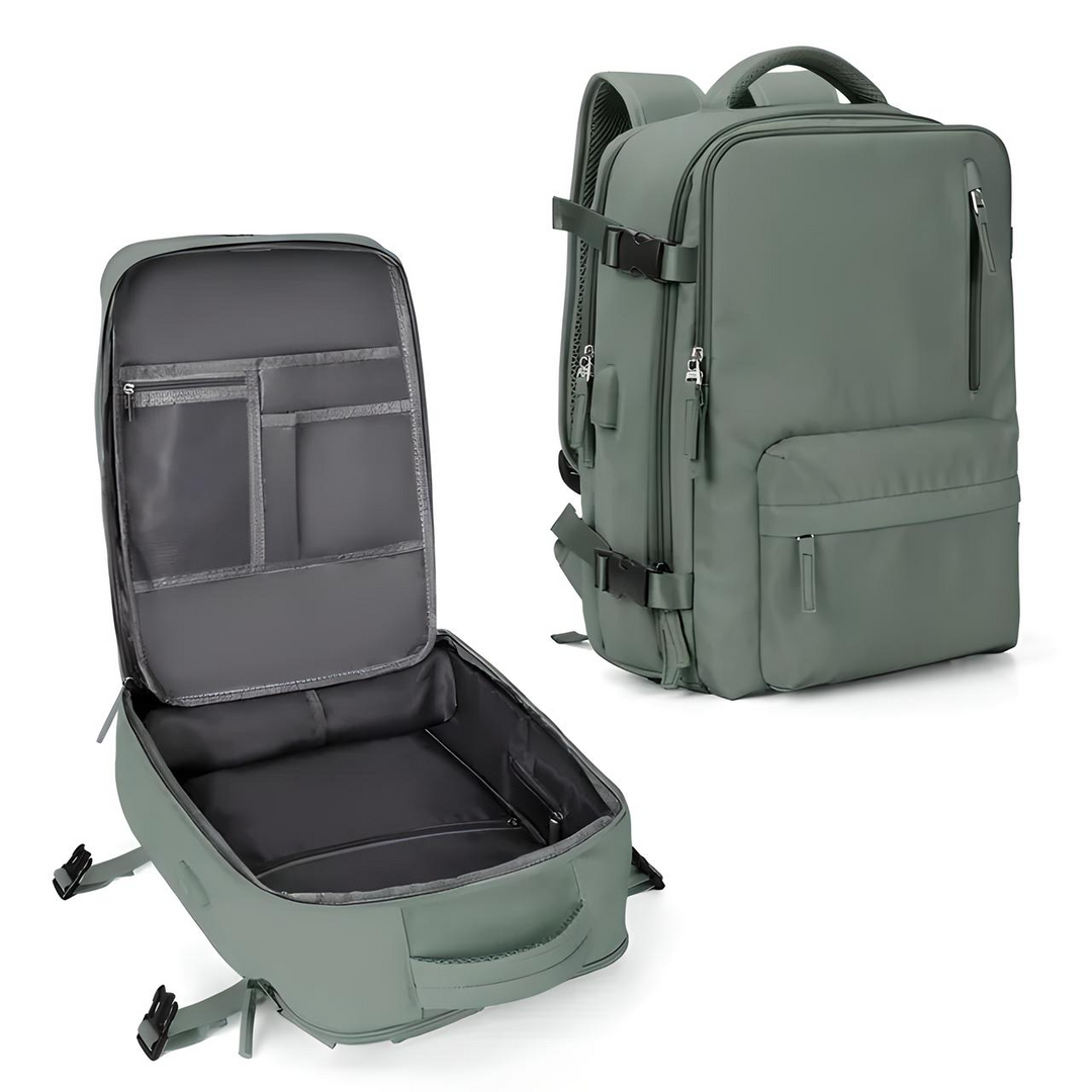 Drune | Erweiterbarer Rucksack für Handgepäck