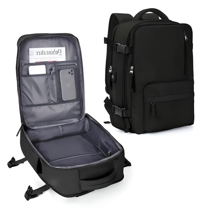 Drune | Erweiterbarer Rucksack für Handgepäck