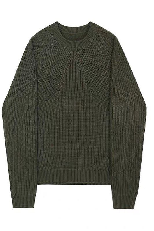 Drune | Eleganter gerippter Pullover für Männer