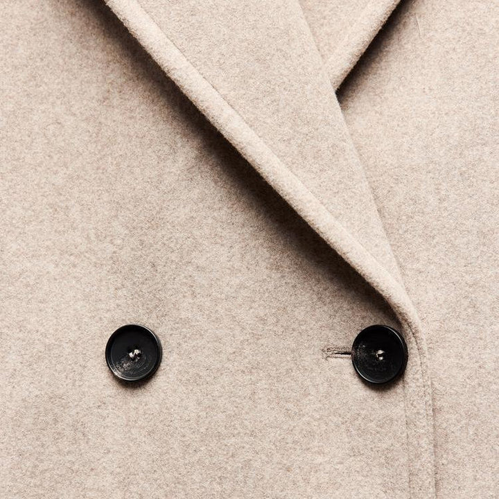 Drune | Trenchcoat - Wollmischung - Oversized Fit - Doppelt gefertigt - Klassisches Design
