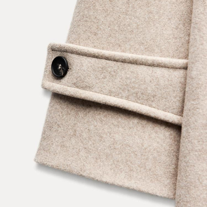 Drune | Trenchcoat - Wollmischung - Oversized Fit - Doppelt gefertigt - Klassisches Design
