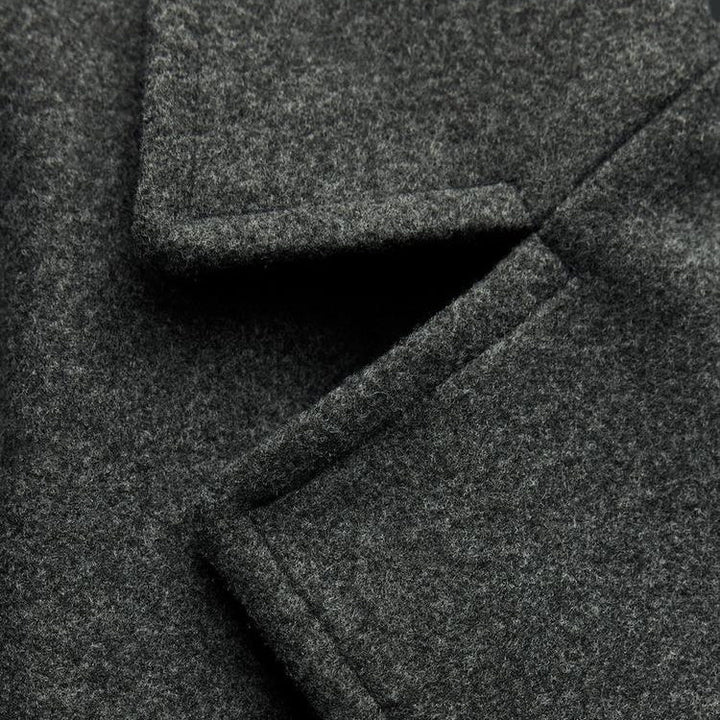 Drune | Trenchcoat - Wollmischung - Oversized Fit - Doppelt gefertigt - Klassisches Design