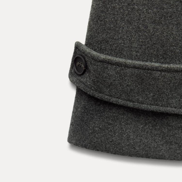 Drune | Trenchcoat - Wollmischung - Oversized Fit - Doppelt gefertigt - Klassisches Design