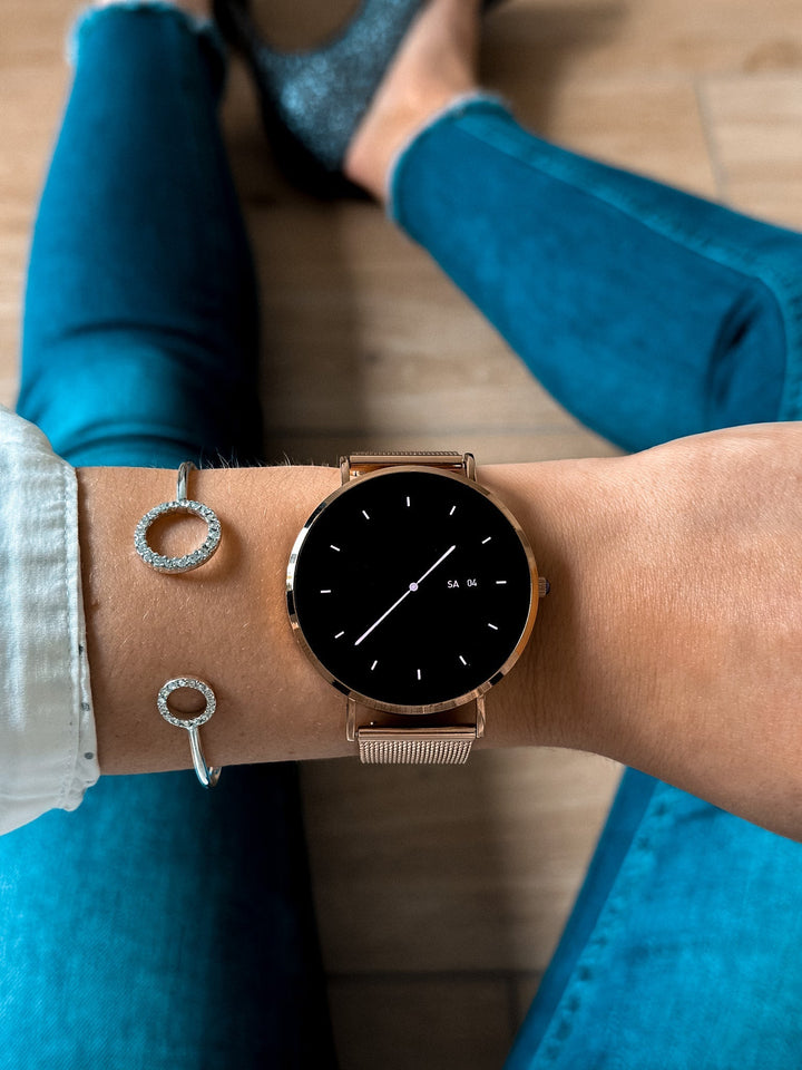 Drune | Ultra Dünne Elegante Damen Smartwatch