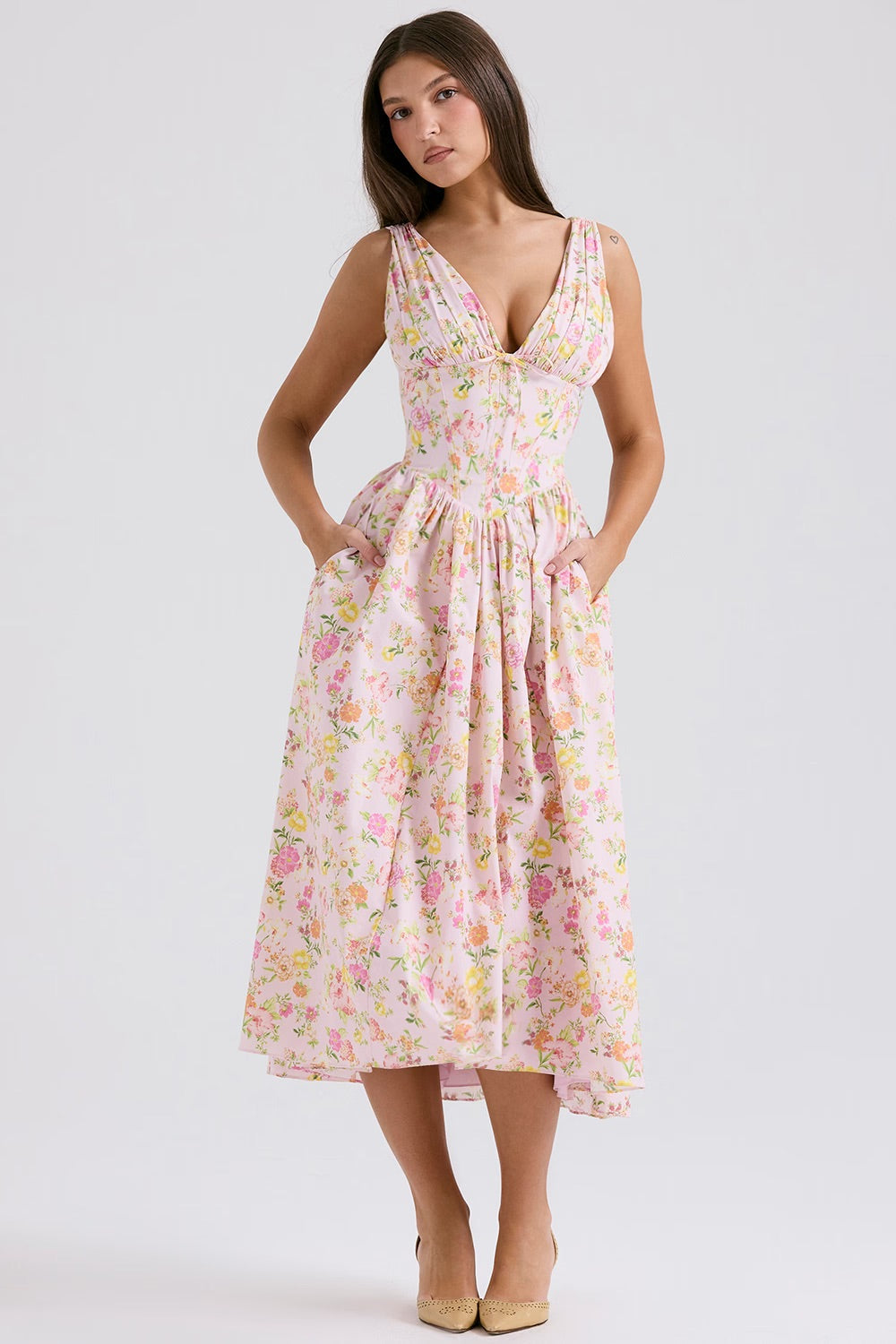 Drune | Abendkleid mit klassischer Silhouette Für Frauen