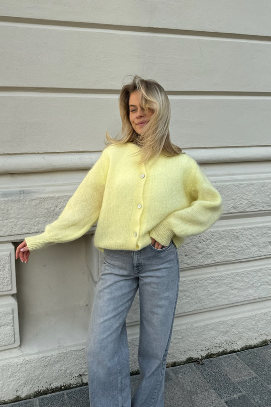Drune | Strick Frauen Strickjacke Mit Knöpfen