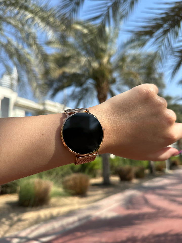 Drune | Damen Smartwatch Mit Voll Touch Display Und Vielseitigen Fitness Funktionen