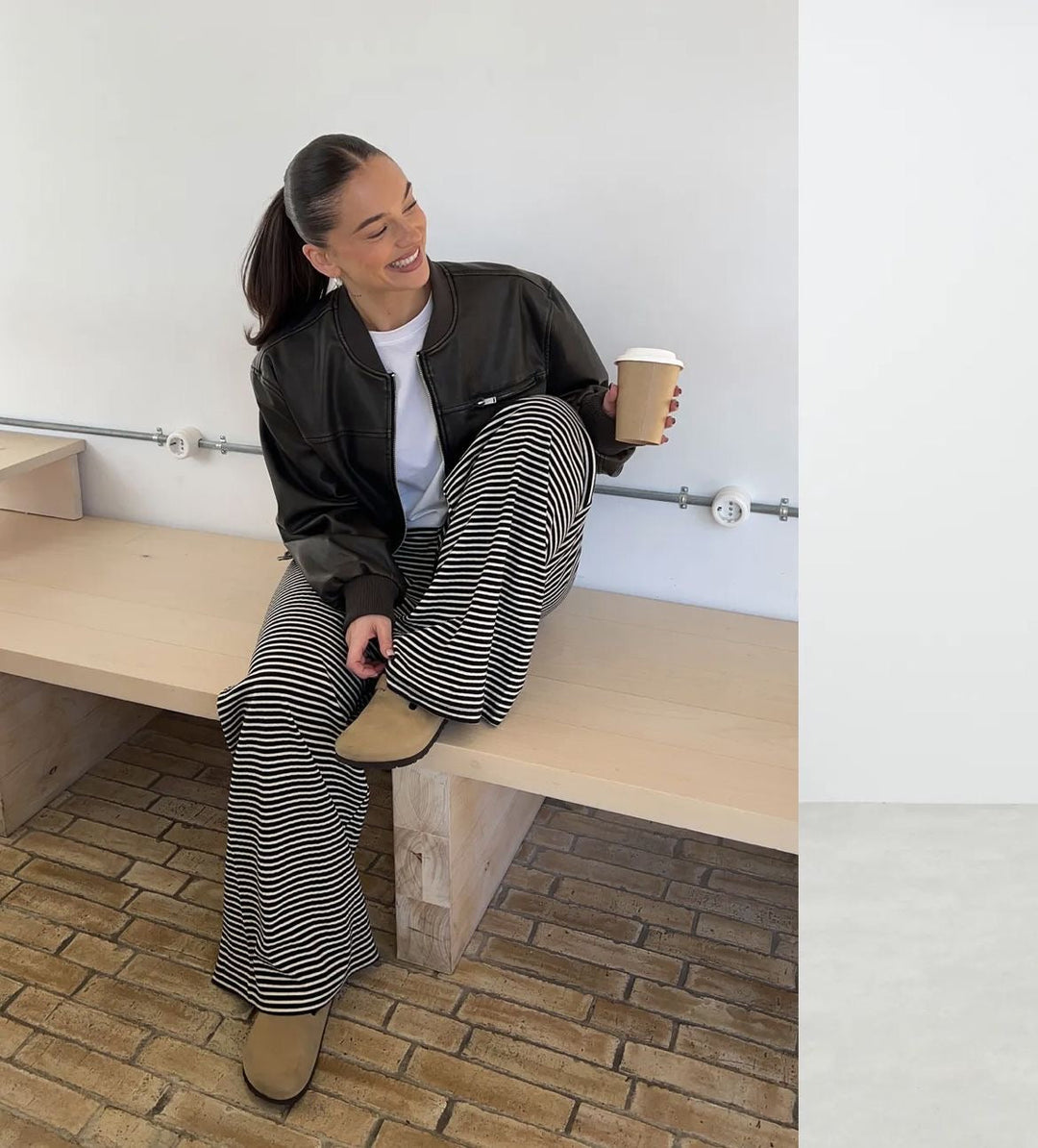 Drune | Coole Gestreifte Hose Für Einen Frischen Look