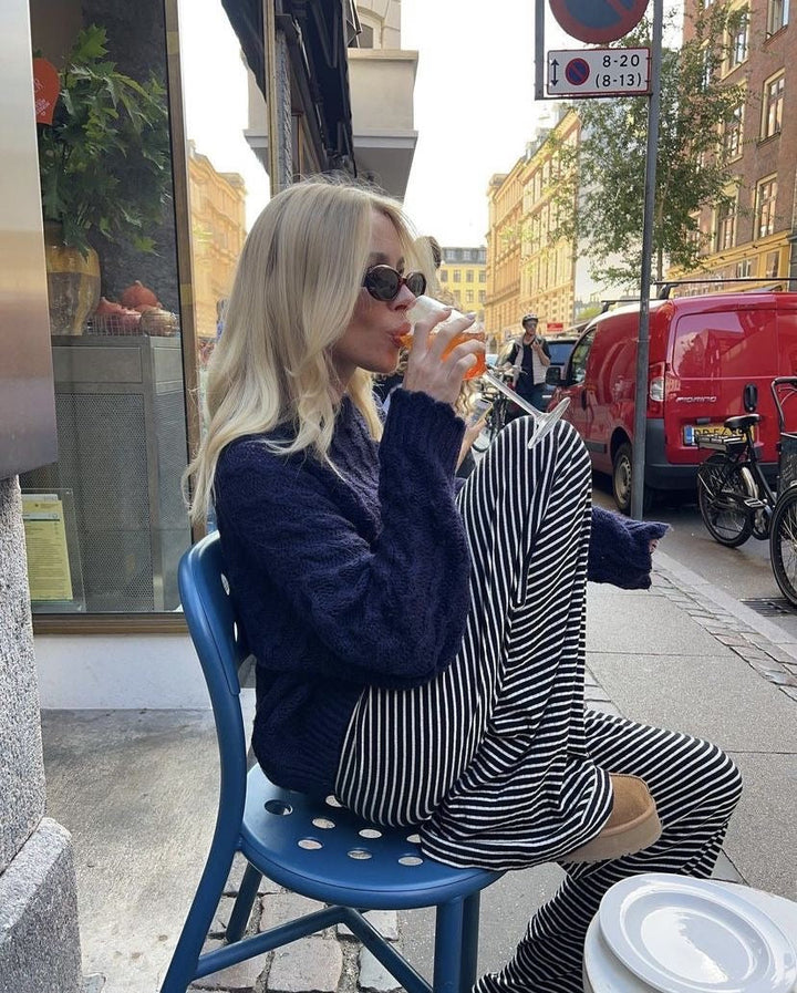 Drune | Coole Gestreifte Hose Für Einen Frischen Look
