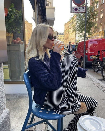 Drune | Coole Gestreifte Hose Für Einen Frischen Look