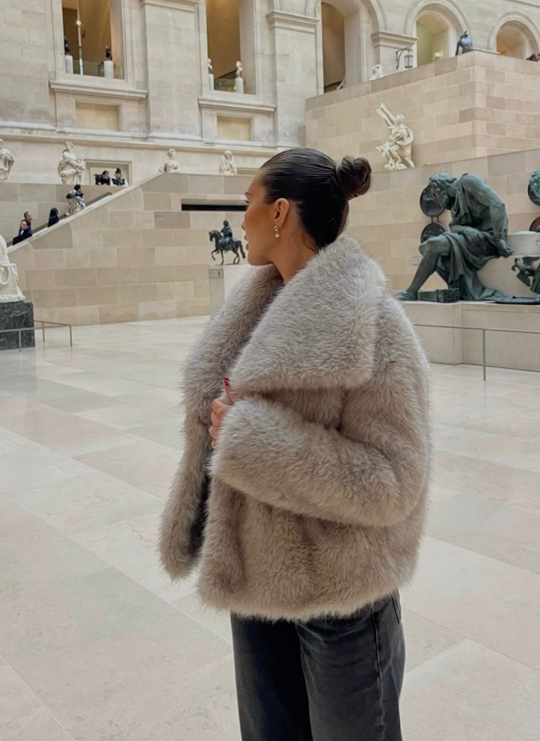 Drune | Flauschige Pelzjacke Für Winter