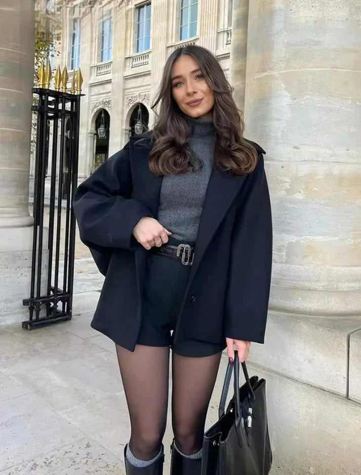 Drune | Moderne Jacke mit Knöpfen für Damen, schick und bequem