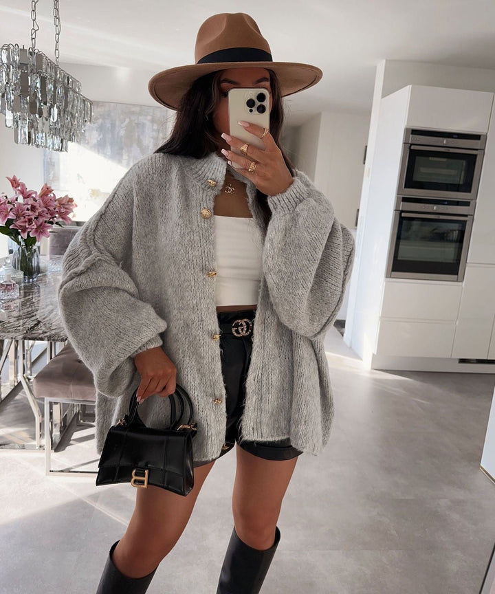 Drune | Übergroßer Strickjacke Für Damen