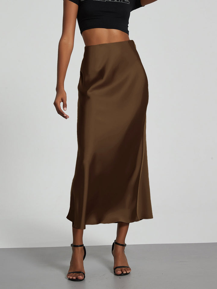 Drune | Satin Maxirock Für Damen