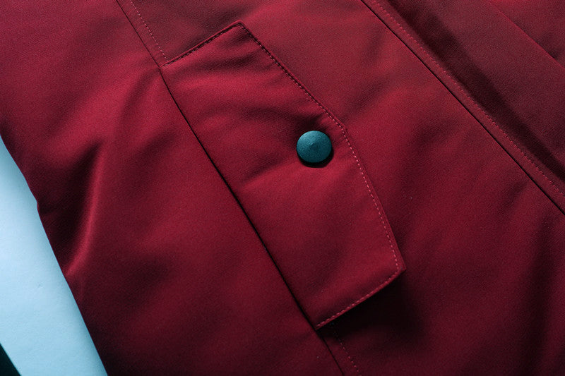 Drune | Mit Fleece gefütterte Damenjacke mit Kapuze und Kordelzug