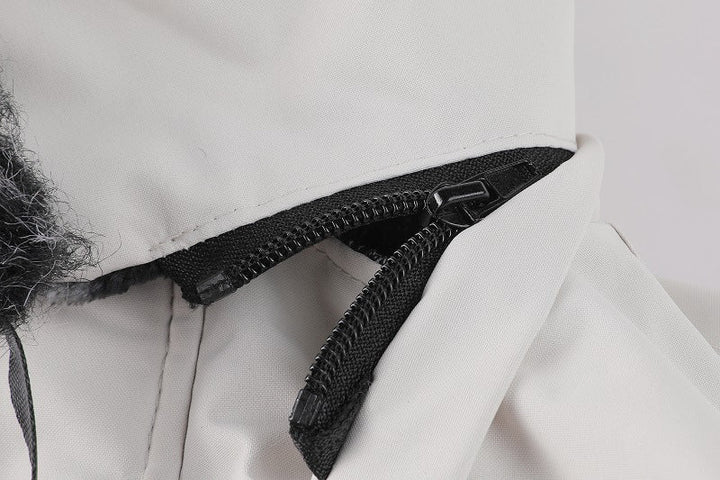 Drune | Herrenjacke mit abnehmbarer, pelzgefütterter Kapuze