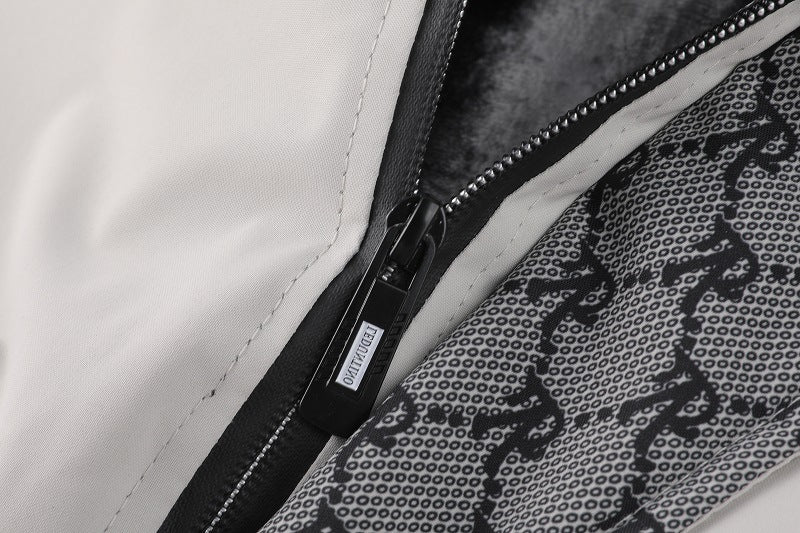 Drune | Herrenjacke mit abnehmbarer, pelzgefütterter Kapuze