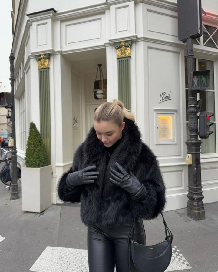 Drune | Luxuriöser Kunstfell-Wintermantel für Damen