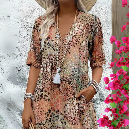 Drune | Leichtes Sommer & Frühlings Midikleid